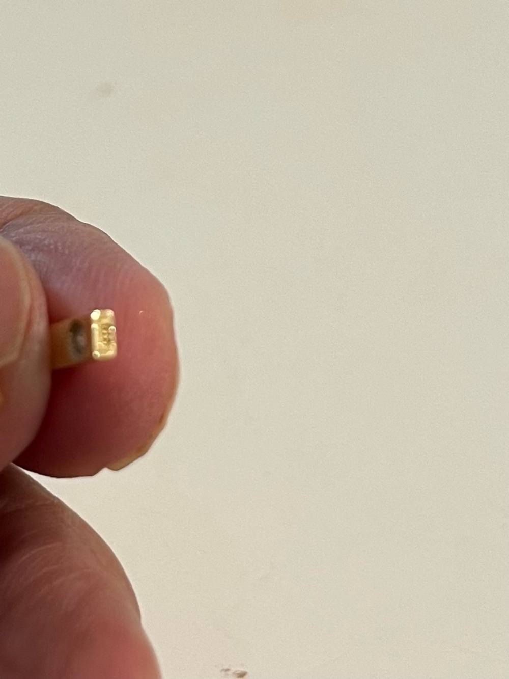 14K gold and diamonique heart pendant - Picture 6 of 6